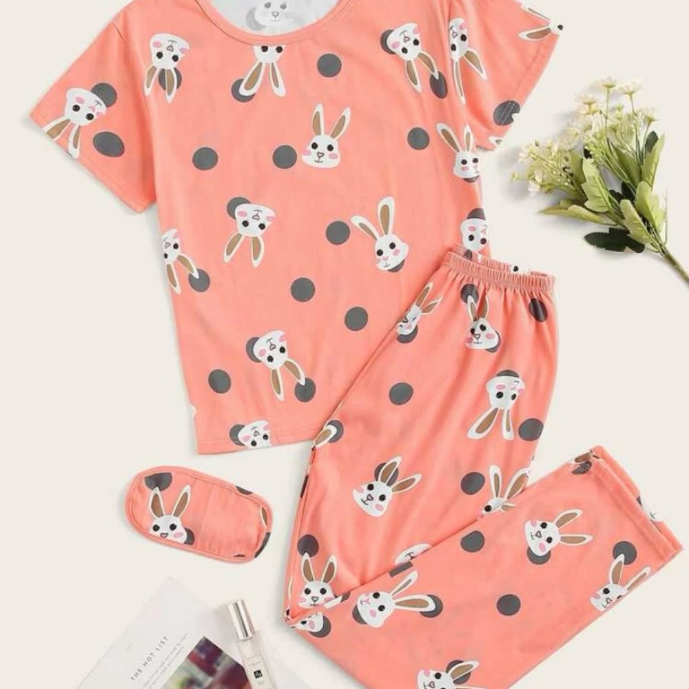 Pajama Set Bunny 3 piece set